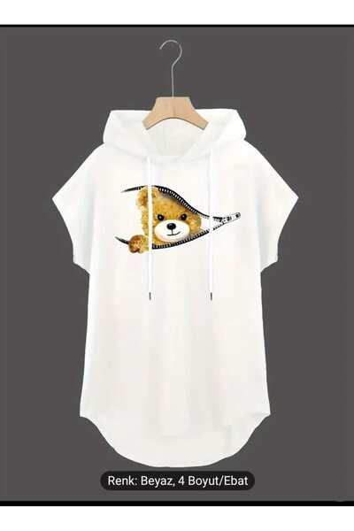 Lerix mod lerixmod hanorac de damă din bumbac pieptănat, cu două fire, cu mân...