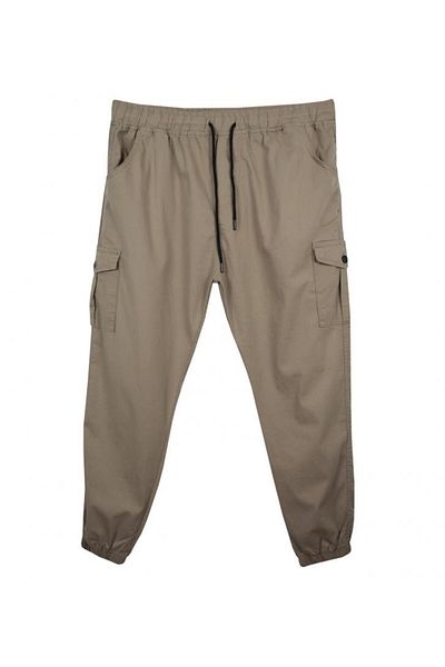 tambattal Παντελόνι Lycra Jogger Gabardine Plus Size