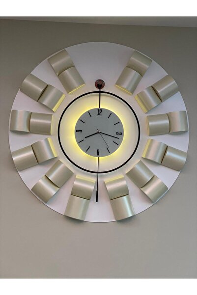 Metmobilya 100x100 Büyük Boy Özel Mdf Ve Beyaz Lake Çerçeveli Modern Dekorati...