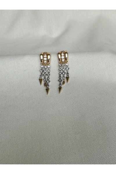 bijuxbymrv Mrs Model Dangling Stone Earrings