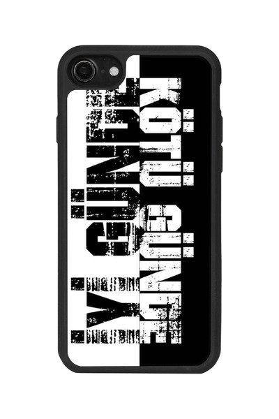 BGAKSESUAR Matte Black Case Compatible with iPhone Se – Soft Silicone, Protec...