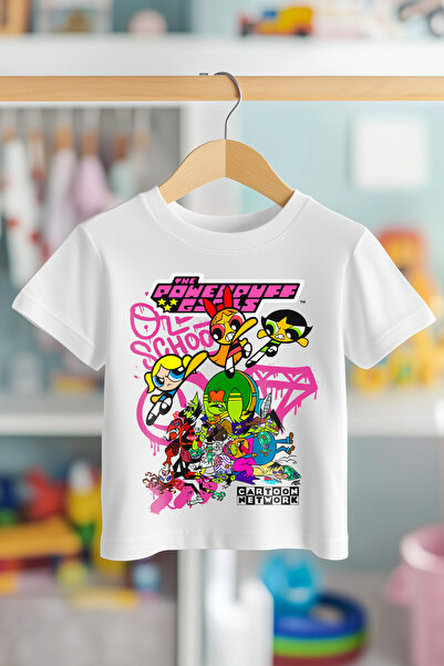 BookOrBook Tricou pentru copii PowerPuff Girls 100% bumbac calitate premium (...