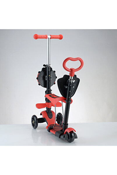 OEM Arvada Ultra Safe WDKS020 5-in-1 children's scooter, 1-3 years, light-up wheels, ladybug decoration