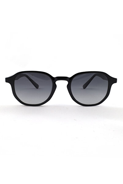 Barcelona B-5025-c09 Unisex Güneş Gözlüğü Siyah Kemik Çerçeve Füme Cam