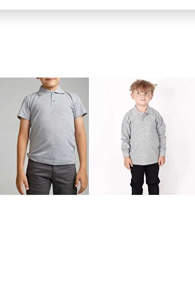 BAGİSTA BUTİK ΠΑΙΔΙΚΟ ΓΚΡΙ ΜΑΚΡΥΜΑΝΙΚΟ + ΚΟΝΤΟΜΑΝΙΚΟ % ΒΑΜΒΑΚΙ ΚΑΘΗΜΕΡΙΝΟ ΚΑΙ...