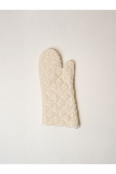 Minihol Curly Ecru Oven Mitt