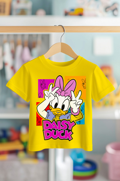 BookOrBook Παιδικό μπλουζάκι Cute Daisy 100% βαμβακερό Premium ποιότητας (3-1...