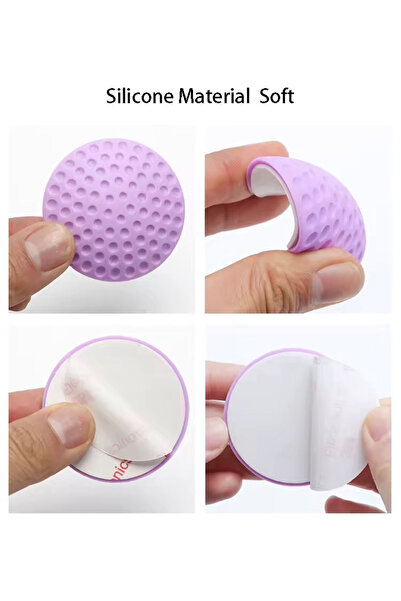 zeixpow 1 Adet Yeni Nesil Çok Amaçlı Silikon Kapı Duvar Koruyucu Tampon