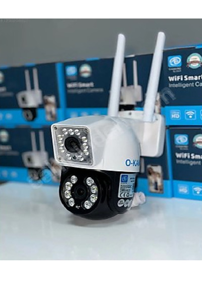 kendinalyap 3011 Çift Lensli Gece Görüşlü 4mp Wifi Ptz Akıllı Kamera