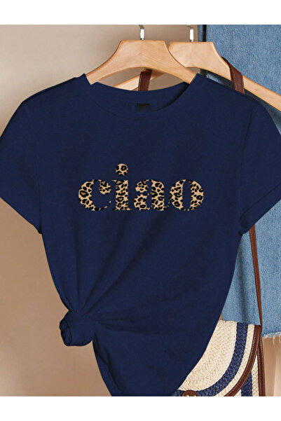 Trend Sizde Unisex Cotton Ciao Front Printed Design Tshirt