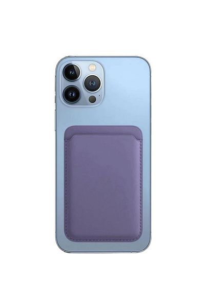 REDz Accessories Portofel pentru carduri cu suport Magsafe pentru iPhone, violet