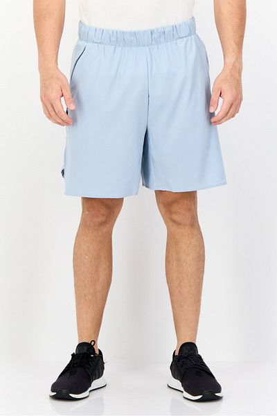 adidas Men Sportswear Fit 7 Inseam Training Shorts, Light Blue