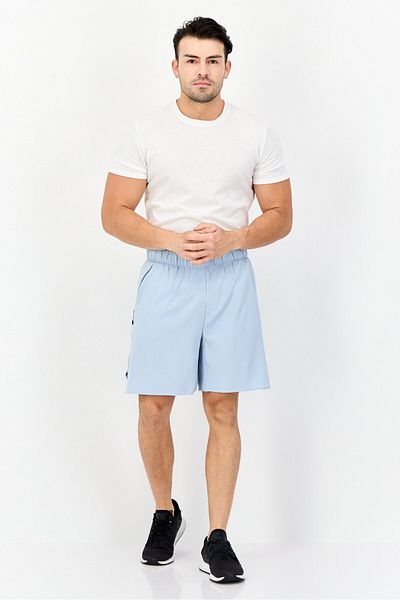 adidas Men Sportswear Fit 7 Inseam Training Shorts, Light Blue