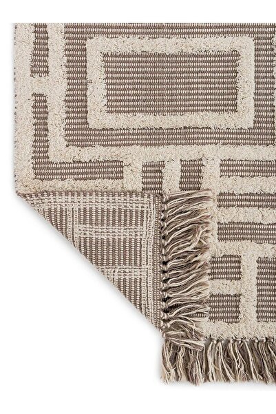 LC Waikiki Килимок для ванної кімнати з геометричним візерунком 50x80 см (S5)