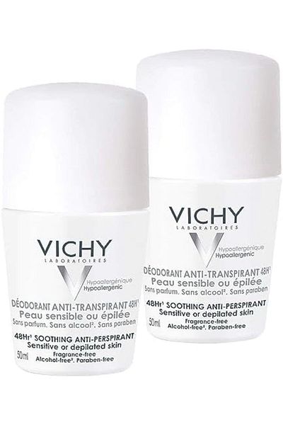 Vichy Deo Roll-On Sensitive Anti-Trans.48h Double Pour 2 x 50 ml