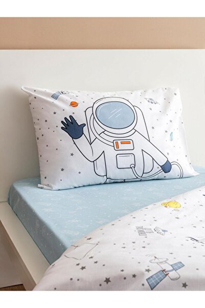 LC Waikiki Mixed Astronaut Printed Children's Duvet Cover Set (S5)