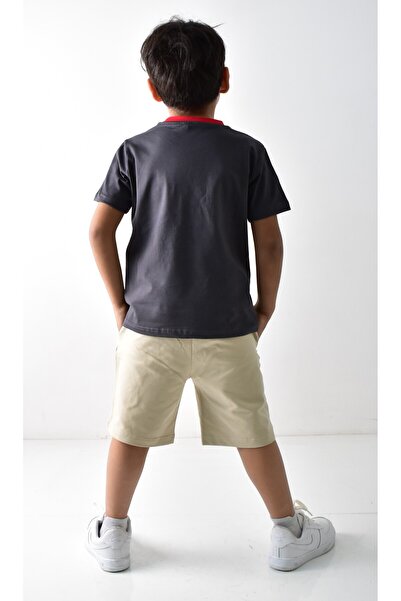 Banadamoda Boy's Printed T-shirt Shorts Set