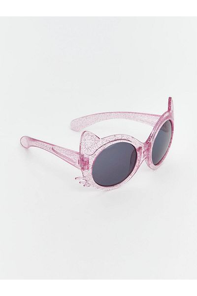 LC Waikiki Pink Colored Glass Girls Sunglasses (S5)