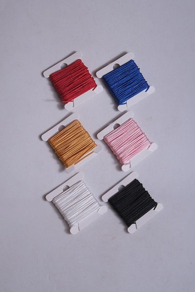 Eskişehir hobi sanat 5 μέτρα 6 χρώματα 0,8 mm κλωστή αλεξίπτωτου (ΣΥΝΟΛΟ 30 ΜΕΤΡΑ) Κολιέ με βραχιόλι μακραμέ Κοσμήματα Σχέδιο κλωστή
