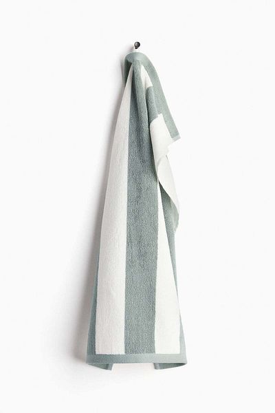 H&M Striped hand towel
