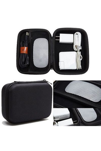 REDz Accessories Carrying Case, Apple Accessories Protection, Textile, Black