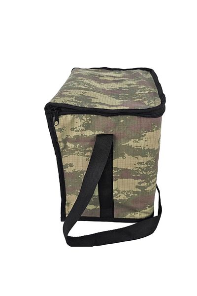 Stars Hot Cold Holder Bag Thermal Camping Picnic Bag Measures : 25 *25 *20 15 Litres Camouflage