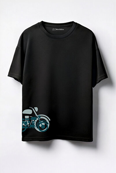 Merch&ice Motorizovani Štampano Unisex Oversize kroj T-shirt
