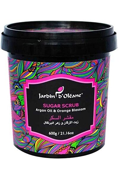 Jardin D Oleane مقشر السكر والبرتقال وزيت الأرجان600 جرام