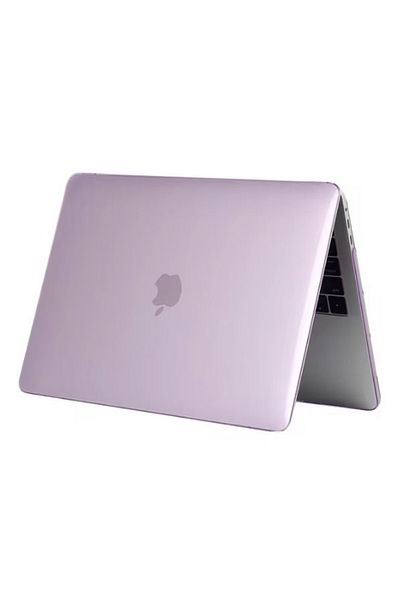 REDz Accessories Husă de protecție, compatibilă cu Macbook Air 13 inch cu bară de atingere, ultra-subțire, lucioasă, violet