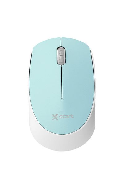 REDz Accessories X-START YPX042 Mouse, 2.4G Connection, USB, 1000 DPI, Ergonomic and Portable, Turquoise