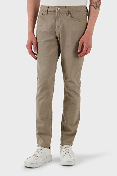 Armani Exchange Stretch Cotton Regular Fit Normal Waist Straight Leg Jeans Men's Jeans Pants