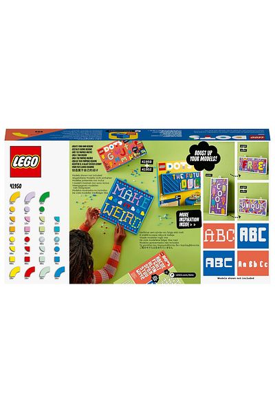 LEGO Lots Of Dots Lettering 41950 Diy Craft Kit 722 Pieces