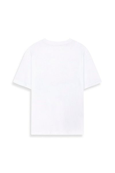 Ltb Tricou alb obișnuit