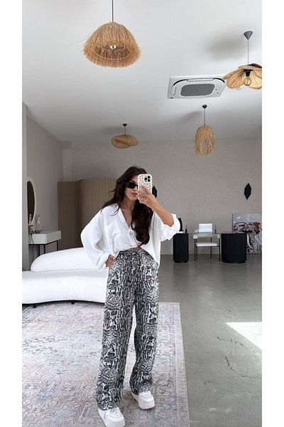 leyla sanat sanata yeni bir bakış açısı Pants - Normal waist