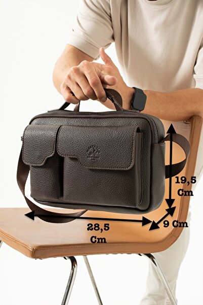 Westpolo Vegan Deri Tablet Evrak El Ve Omuz Mıknatıslı Kapaklı Unisex Postacı...