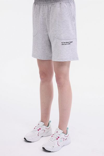 lumberjack Wb Anna 20Sl19 5Fx Gray Melange Women's Shorts