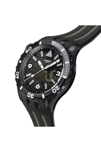 Swatch Sscu09B100 Black Sea Nettle Wristwatch