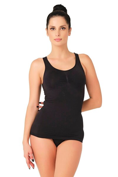 Beruflic Black Mi Angel 5015 Thick Strap Tank Top Corset