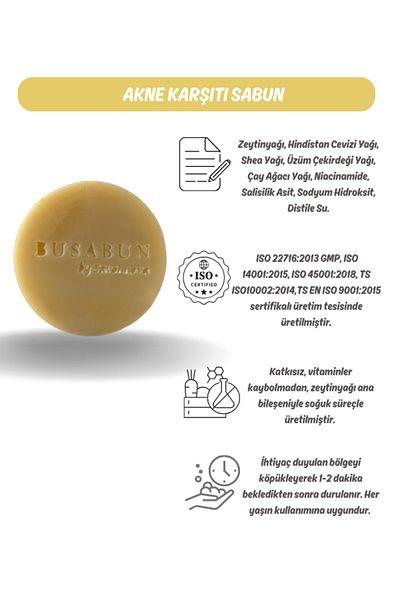 Kozmetigo , Pore and Anti-Niacinamide, Salicylic Acid, Tea Tree Oil Containing Soap