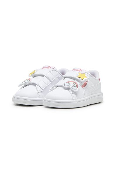 Puma Smash 3.0 Badges Baby White Sneakers