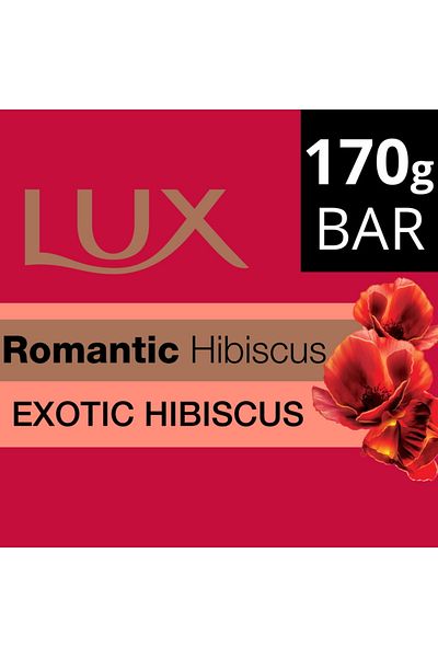 LUX Romantic Hibiscus Bar Soap 170 g