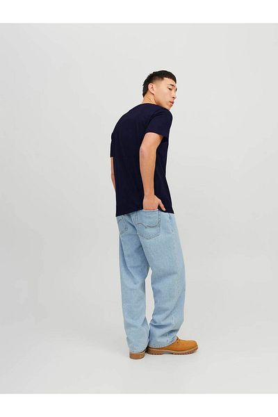 Jack & Jones Tricou pentru bărbați cu logo Jjecorp S bleumarin 12151955