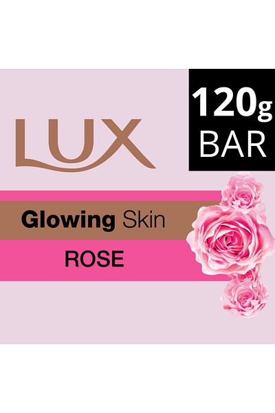 LUX Glowing Skin Rose Bar Soap 120 g