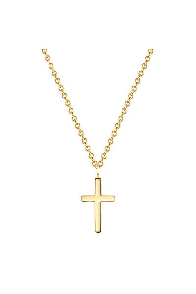 eastside Edelstahlhalskette Kette Mit Anhänger Edelstahl Gelbgold
