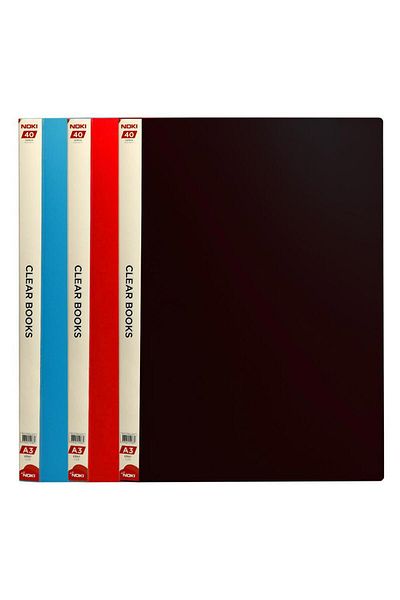 Noki A3 Presentation File Pp 40 Sheets - Mixed Color (64140-A3Eco)