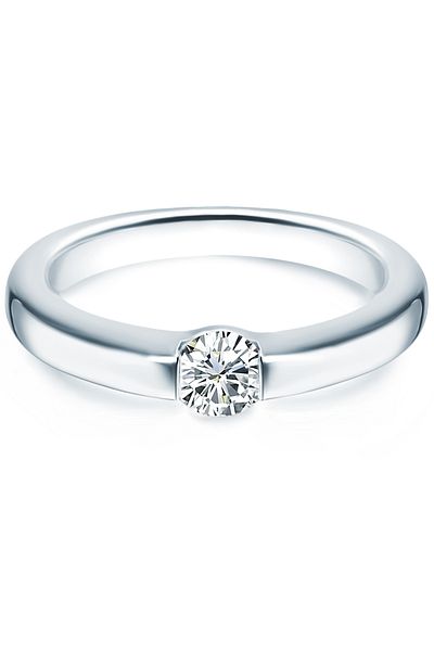 Trilani Silberring Ring Sterling Silber Zirkonia Weiß