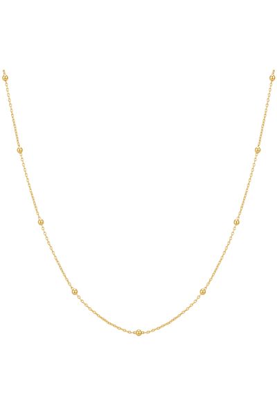 Rafaela Donata Silberhalskette Kette Sterling Silber Gelbgold