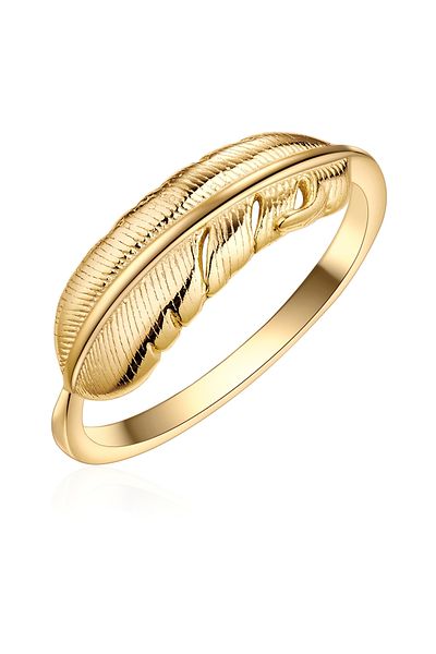 Rafaela Donata Silberring Ring Sterling Silber Gelbgold
