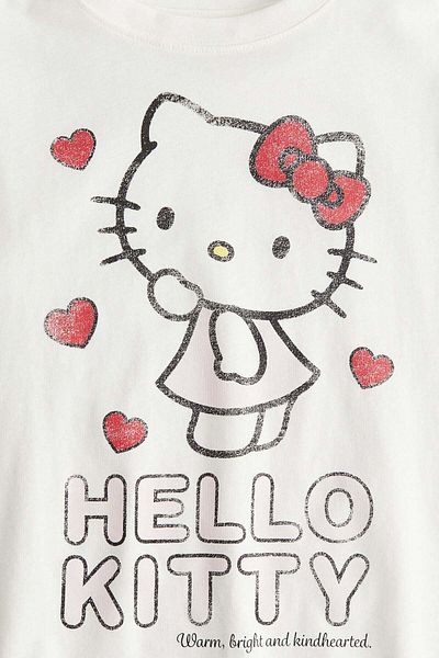 H&M Printed Cotton T-shirt