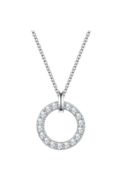 Rafaela Donata Silberhalskette Kette mit Anhänger Sterling Silber Zirkonia weiß